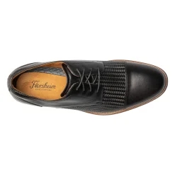 Dress*Florsheim Men's , Rucci Weave Cap Toe Oxford Black