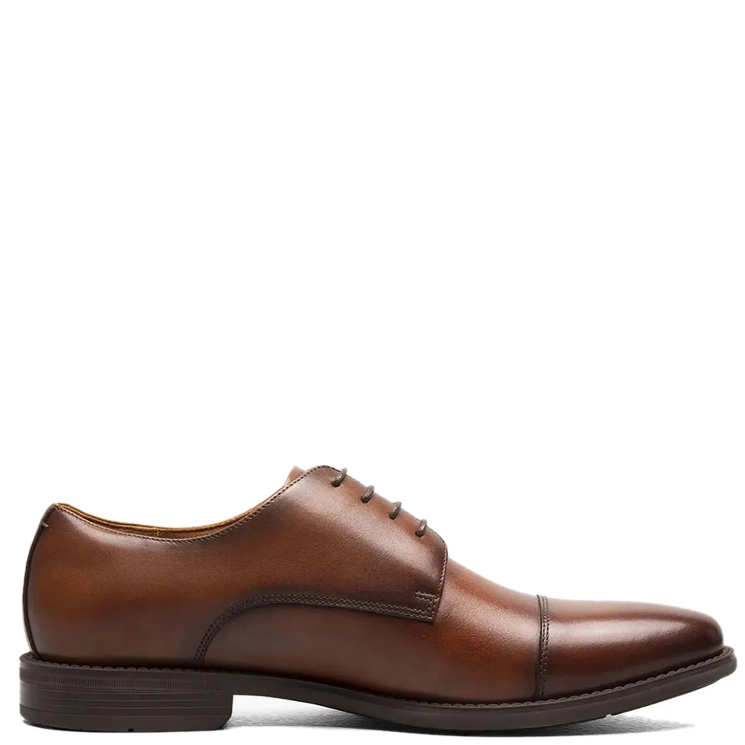 Dress*Florsheim Men's , Santucci Cap Toe Oxford Cognac