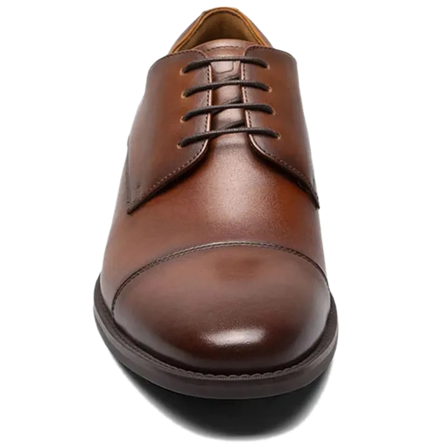 Dress*Florsheim Men's , Santucci Cap Toe Oxford Cognac