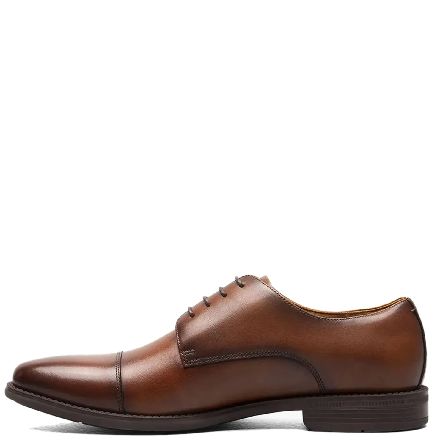 Dress*Florsheim Men's , Santucci Cap Toe Oxford Cognac