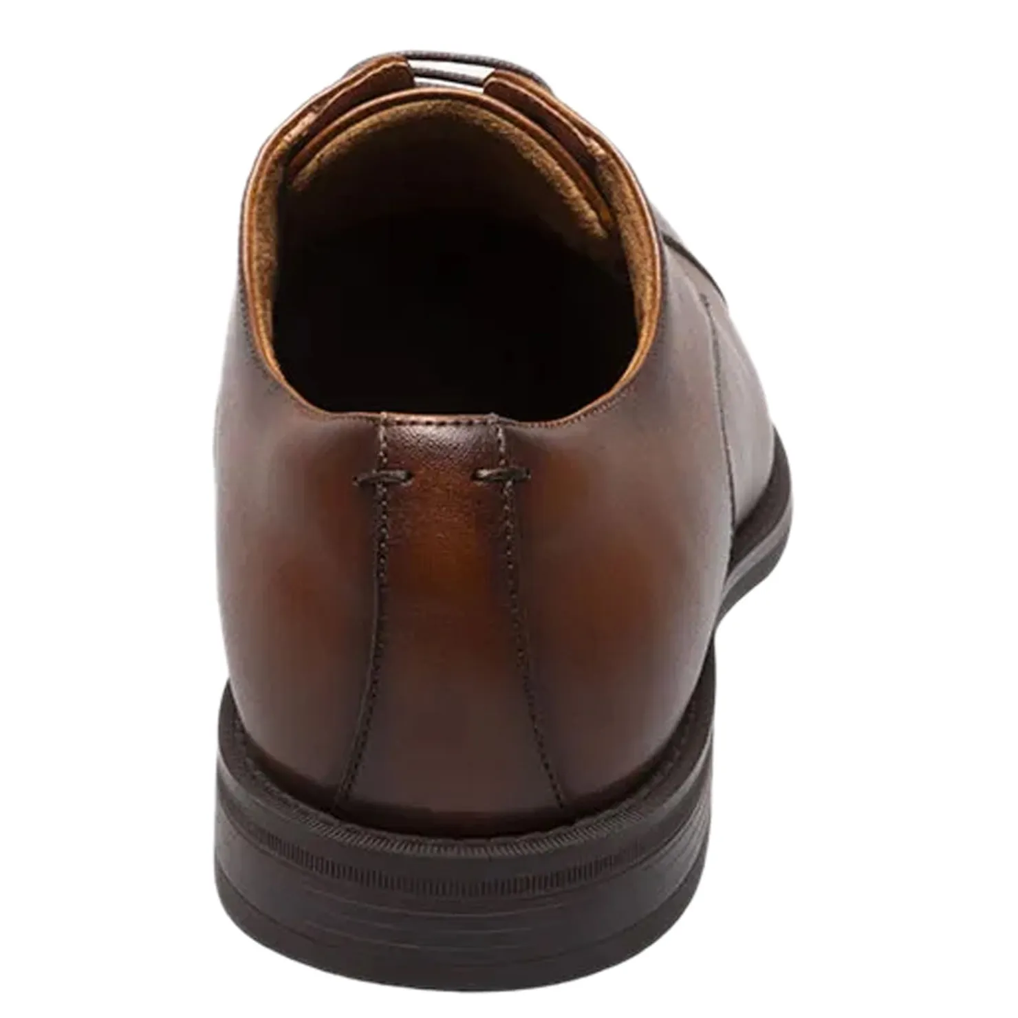 Dress*Florsheim Men's , Santucci Cap Toe Oxford Cognac