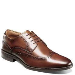 Dress*Florsheim Men's , Santucci Wingtip Oxford Cognac