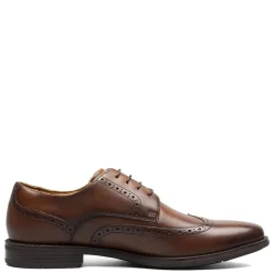 Dress*Florsheim Men's , Santucci Wingtip Oxford Cognac