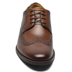 Dress*Florsheim Men's , Santucci Wingtip Oxford Cognac