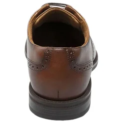 Dress*Florsheim Men's , Santucci Wingtip Oxford Cognac