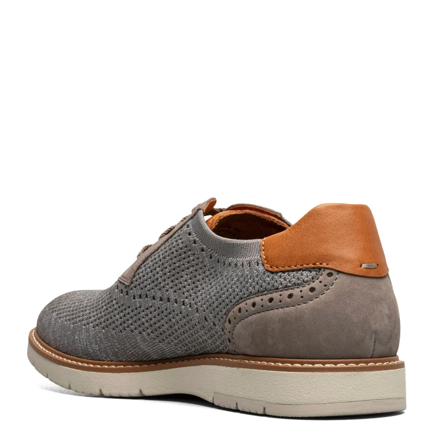 Dress*Florsheim Men's , Vibe Knit Plain Toe Oxford Gray