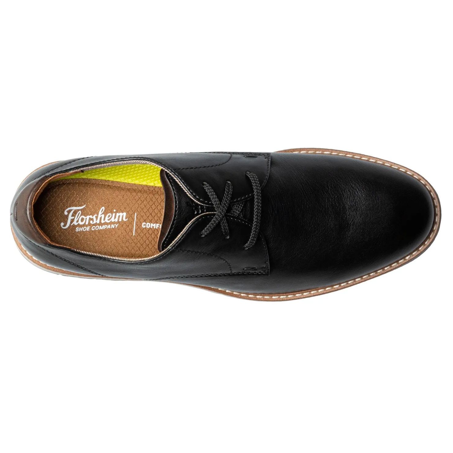 Dress*Florsheim Men's , Vibe Plain Toe Oxford Black