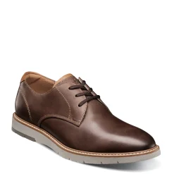 Dress*Florsheim Men's , Vibe Plain Toe Oxford Brown Crazy Horse