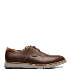 Dress*Florsheim Men's , Vibe Plain Toe Oxford Brown Crazy Horse