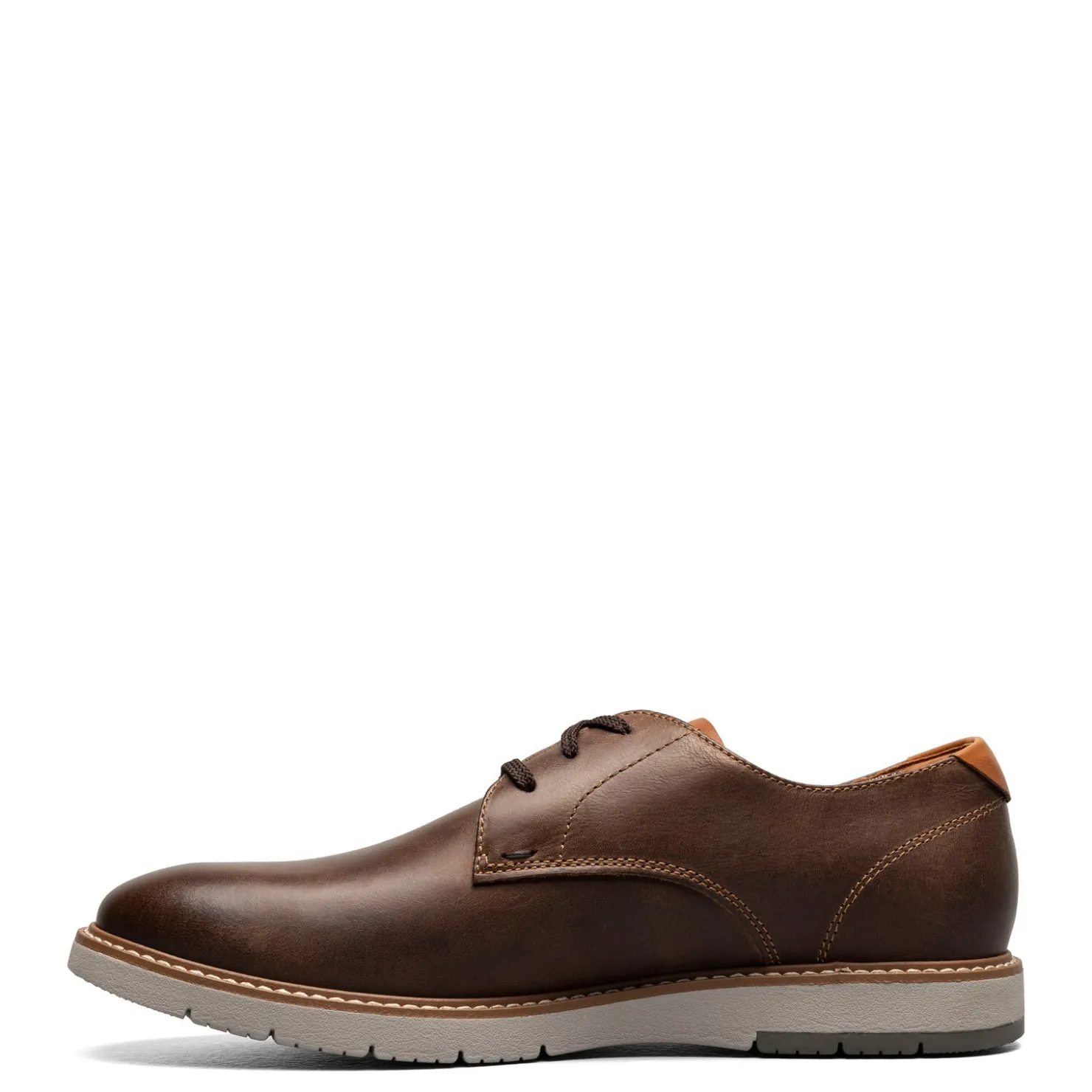 Dress*Florsheim Men's , Vibe Plain Toe Oxford Brown Crazy Horse