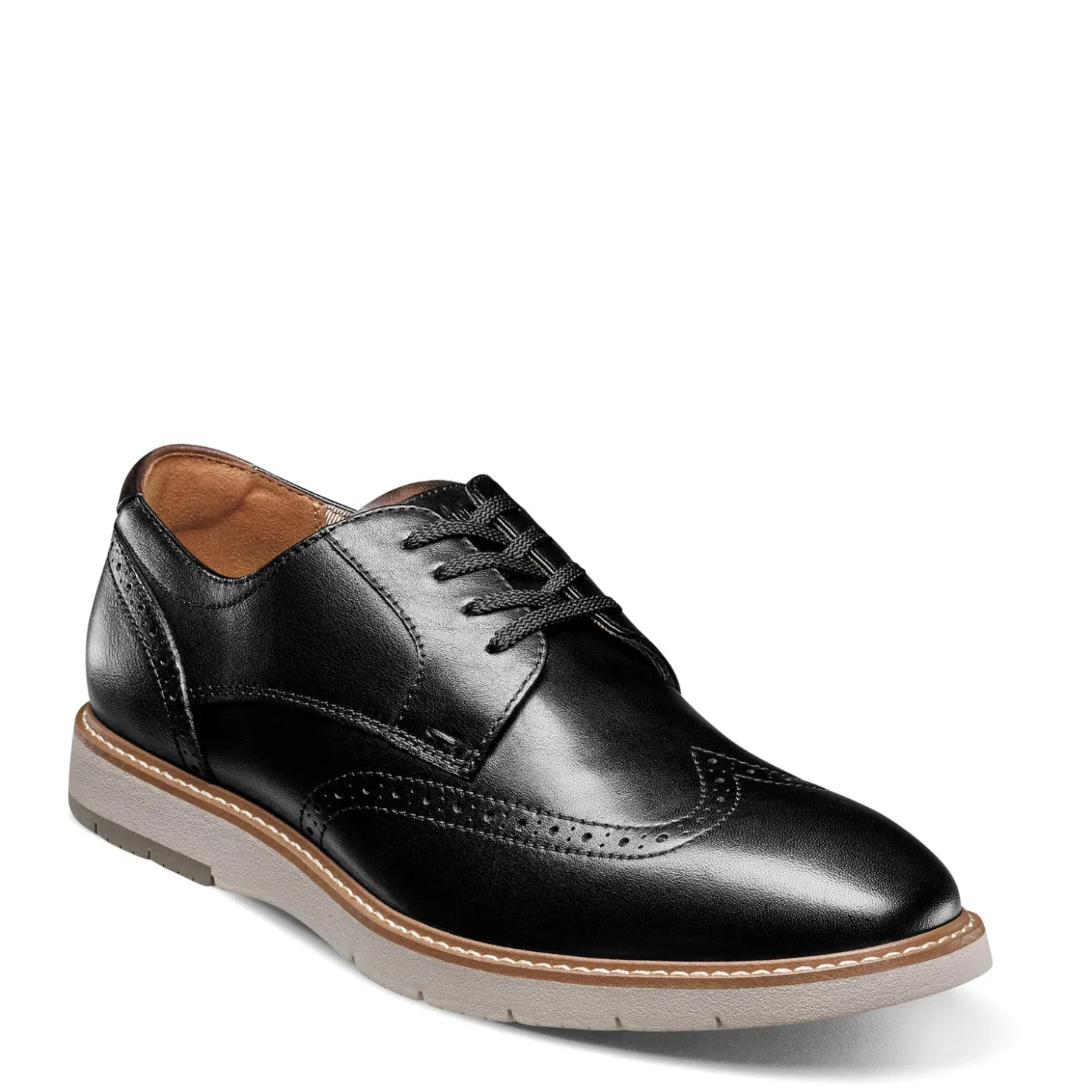 Dress*Florsheim Men's , Vibe Wingtip Oxford Black
