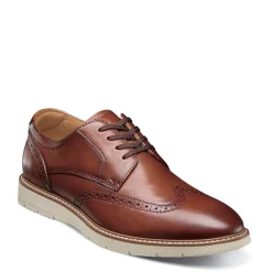 Dress*Florsheim Men's , Vibe Wingtip Oxford Cognac Beige