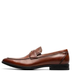 Loafers*Florsheim Men's , Zaffiro Moc Toe Penny Loafer Cognac