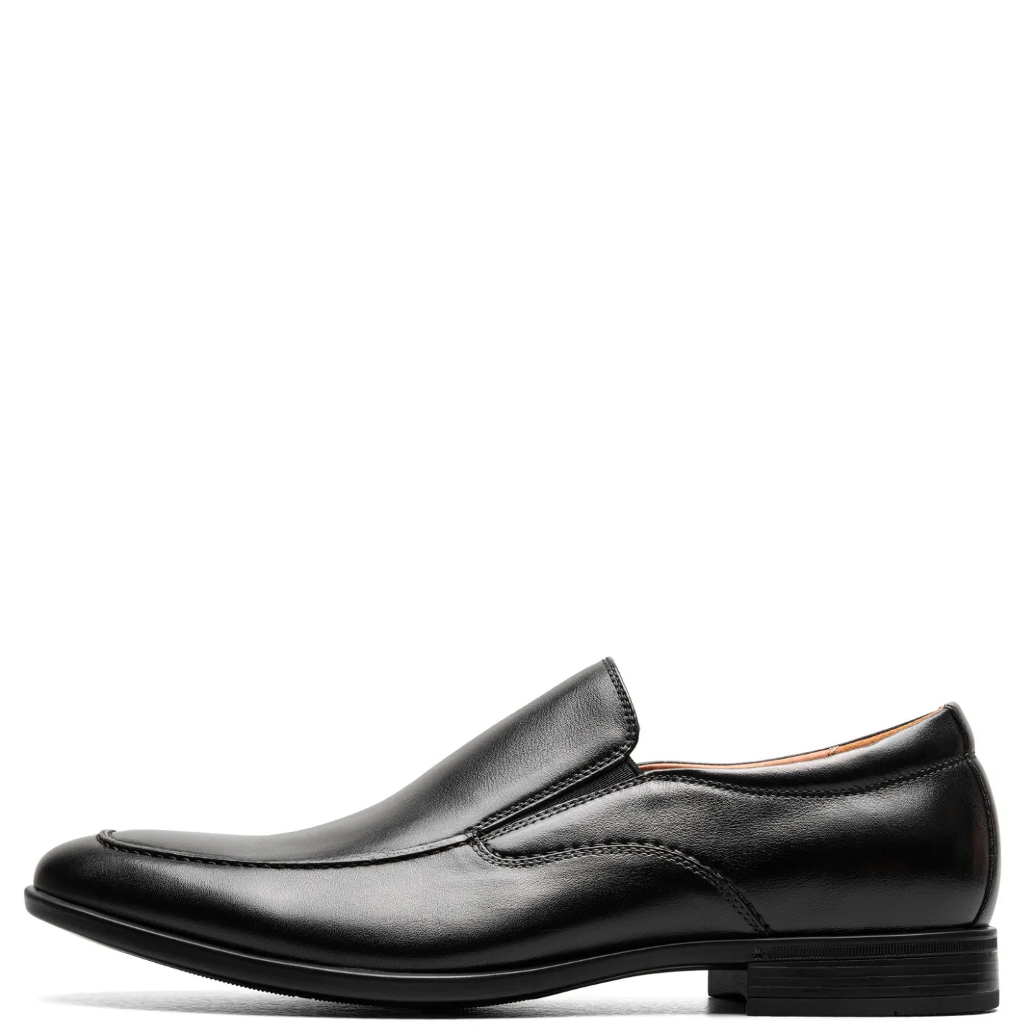 Dress*Florsheim Men's , Zaffiro Moc Toe Venetian Loafer Black