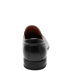 Dress*Florsheim Men's , Zaffiro Moc Toe Venetian Loafer Black
