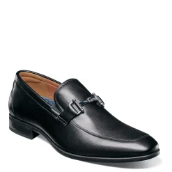 Dress*Florsheim Men's , Zaffiro Moc Toe Bit Loafer Black
