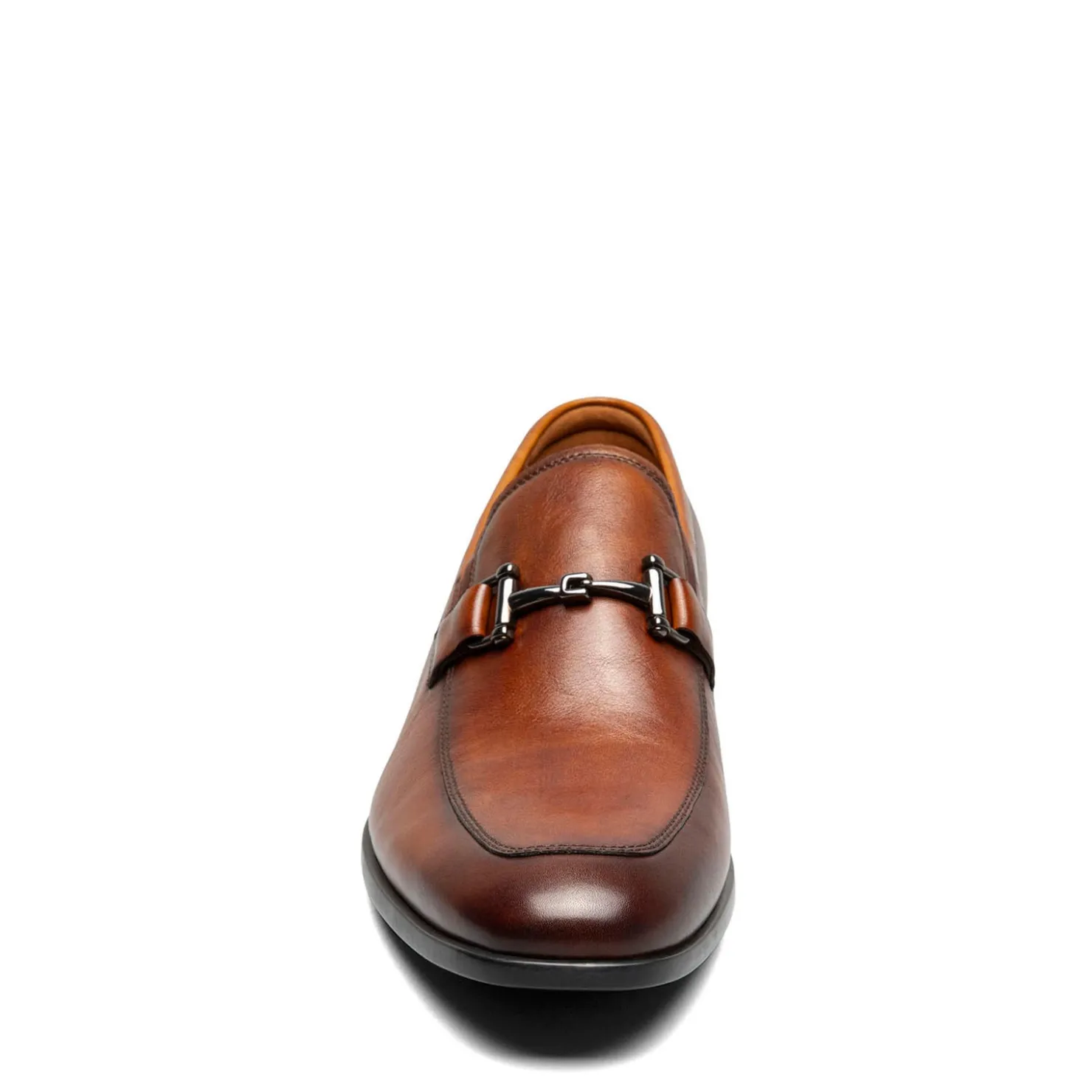 Loafers*Florsheim Men's , Zaffiro Moc Toe Bit Loafer Cognac