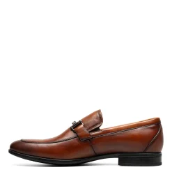 Loafers*Florsheim Men's , Zaffiro Moc Toe Bit Loafer Cognac