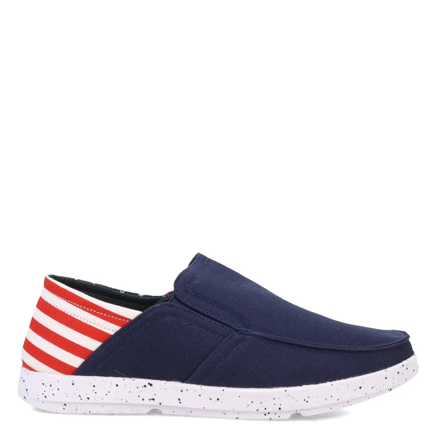 Sneakers & Athletics*Island Surf Co Men's mpany, Laguna Slip-On Blue Flag