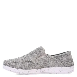 Loafers*Island Surf Co Men's mpany, Laguna Slip-On Grey