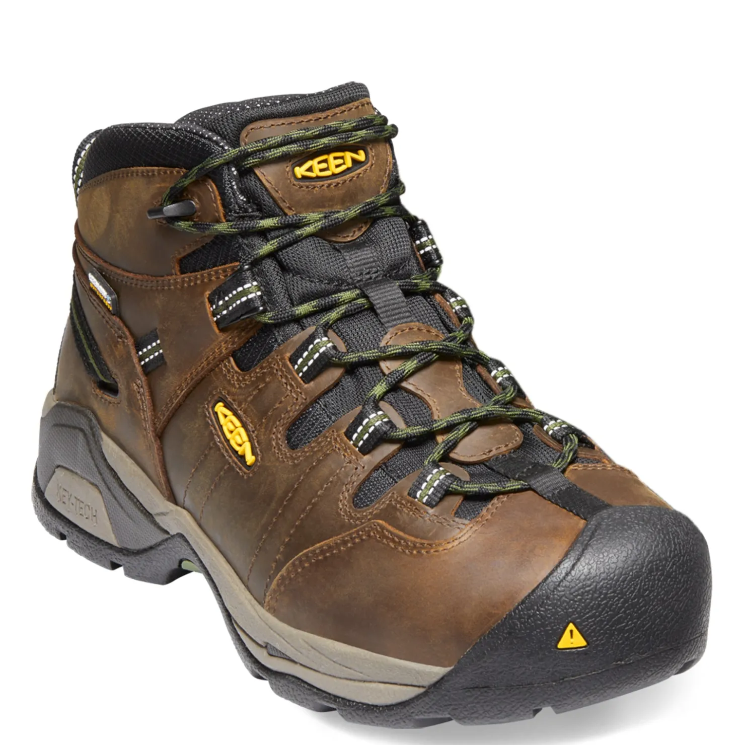 Work & Safety*KEEN Utility Men's Keen, Detroit XT Mid Steel Toe Waterproof Boot Brown