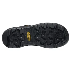Boots*KEEN Utility Men's , Dearborn 6in Waterproof Comp Toe Work Boot Black/Steel Grey