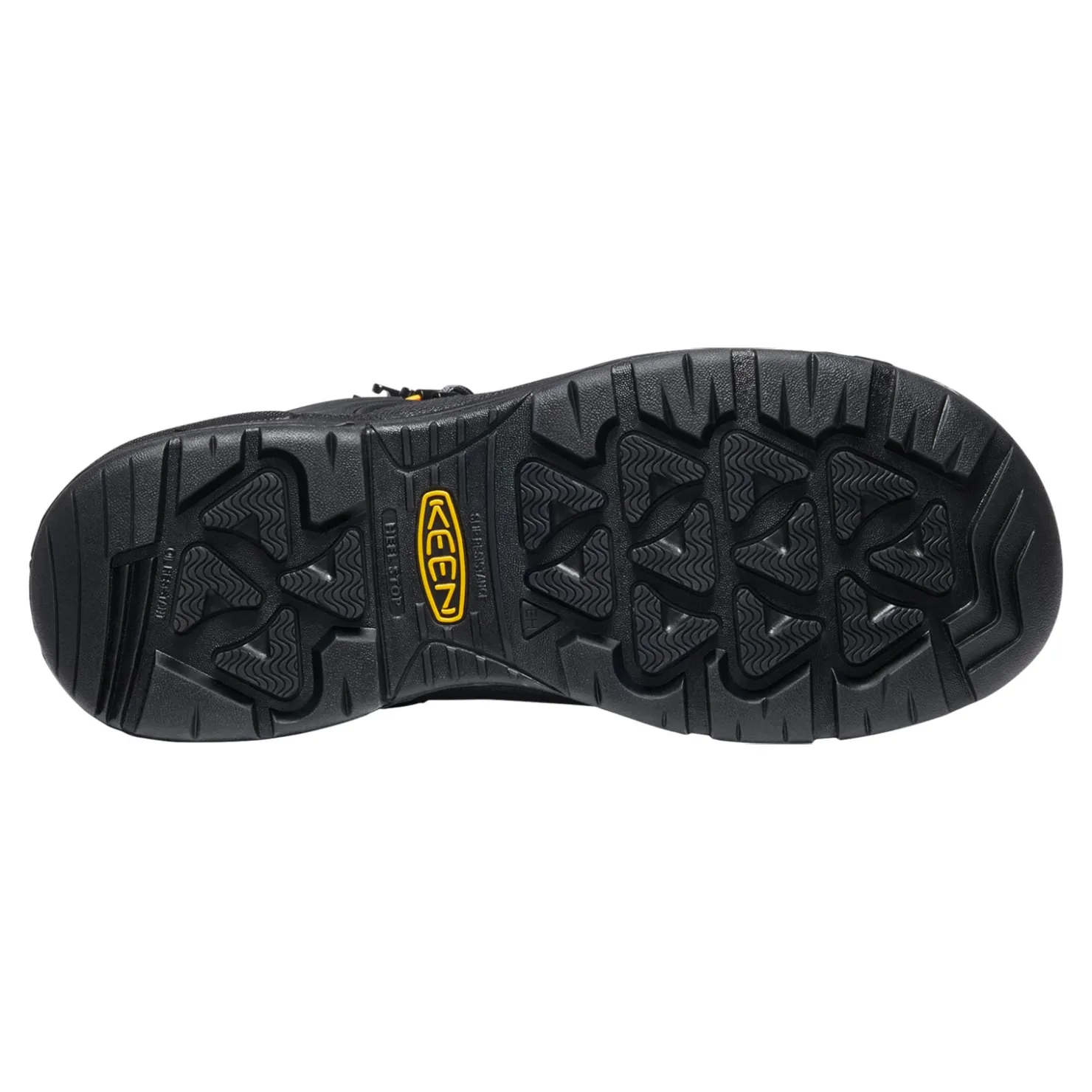 Boots*KEEN Utility Men's , Dearborn 6in Waterproof Comp Toe Work Boot Black/Steel Grey