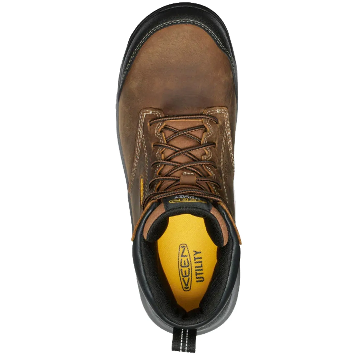 Boots*KEEN Utility Men's , Evanston 6-inch ESD Composite Toe Work Boot Bison/Black