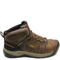 Boots*KEEN Utility Men's , Flint II Mid Work Boot Cascade Brown