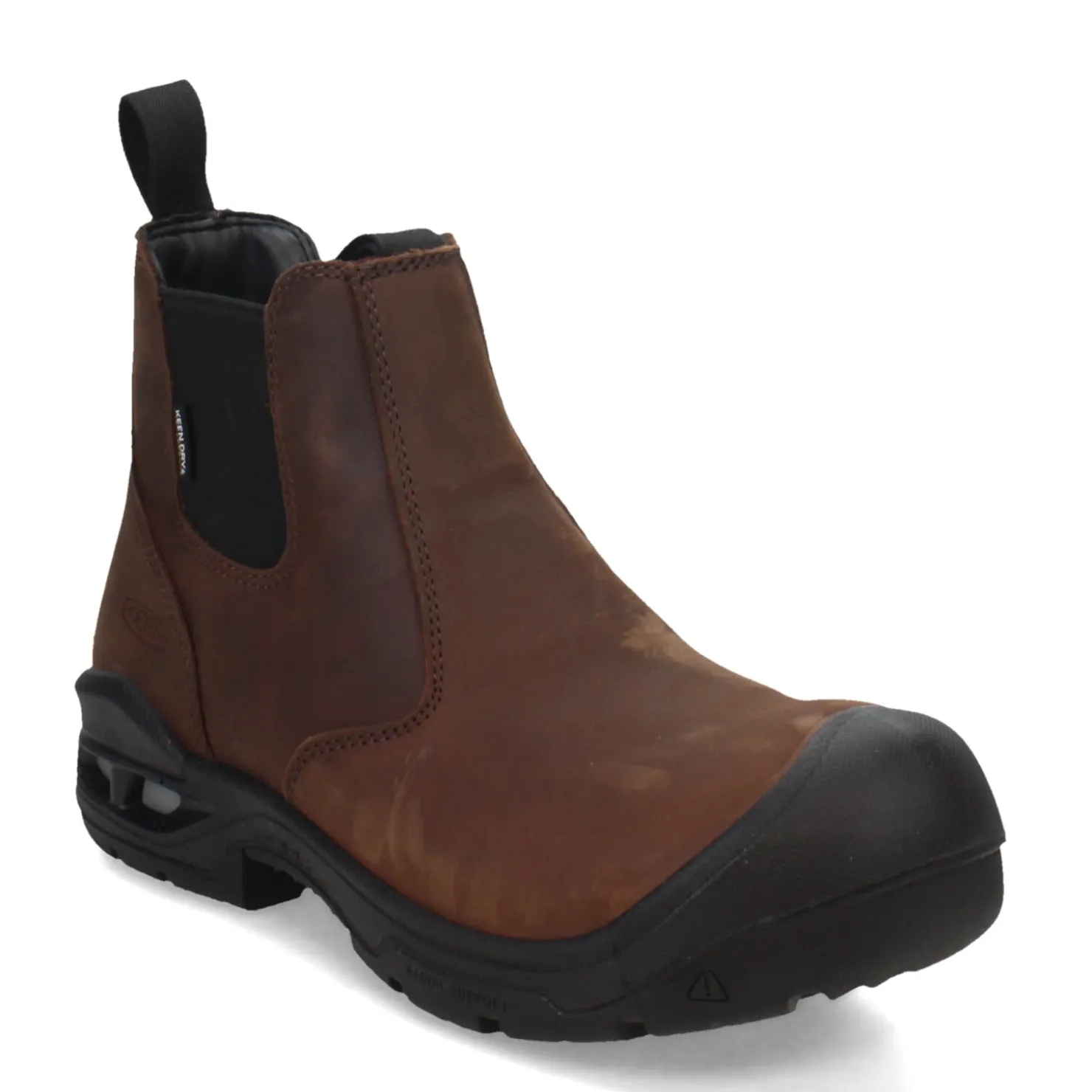 Boots*KEEN Utility Men's , Juneau Romeo Waterproof Soft Toe Boot Dark Earth