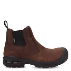 Boots*KEEN Utility Men's , Juneau Romeo Waterproof Soft Toe Boot Dark Earth