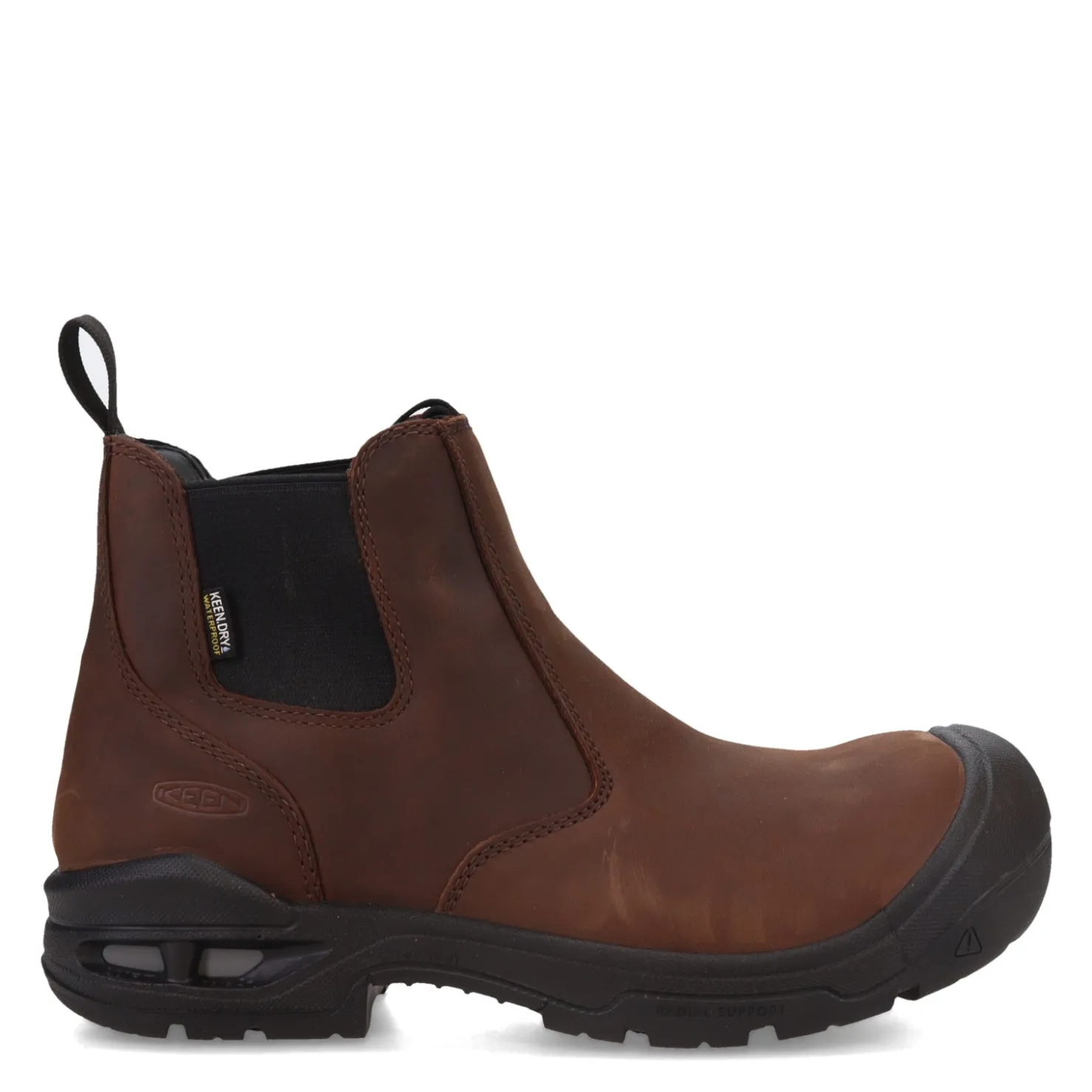 Boots*KEEN Utility Men's , Juneau Romeo Waterproof Soft Toe Boot Dark Earth