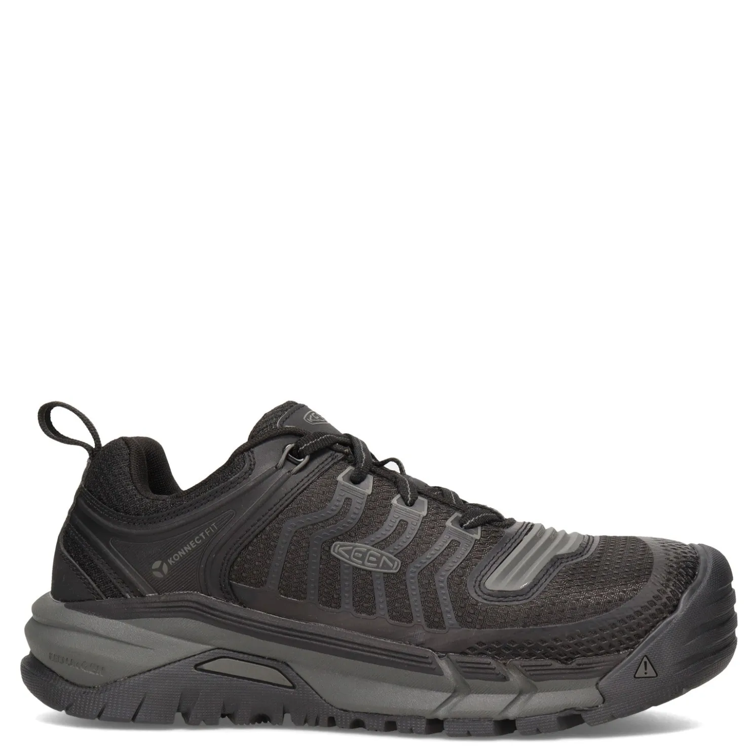 Work & Safety*KEEN Utility Men's , Kansas City Low Work Shoe Black/Gun Metal