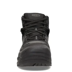 Boots*KEEN Utility Men's , Kansas City Mid Boot Black/Gun Metal