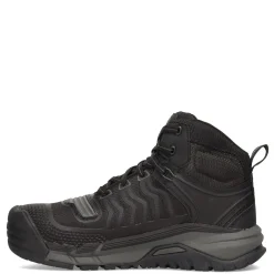 Boots*KEEN Utility Men's , Kansas City Mid Boot Black/Gun Metal