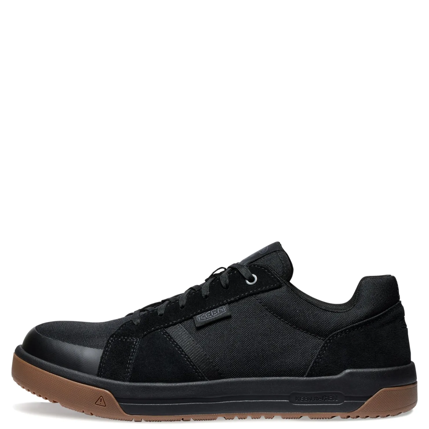 Work & Safety*KEEN Utility Men's , Kenton Low ESD Carbon Toe Work Shoe Black/Gum