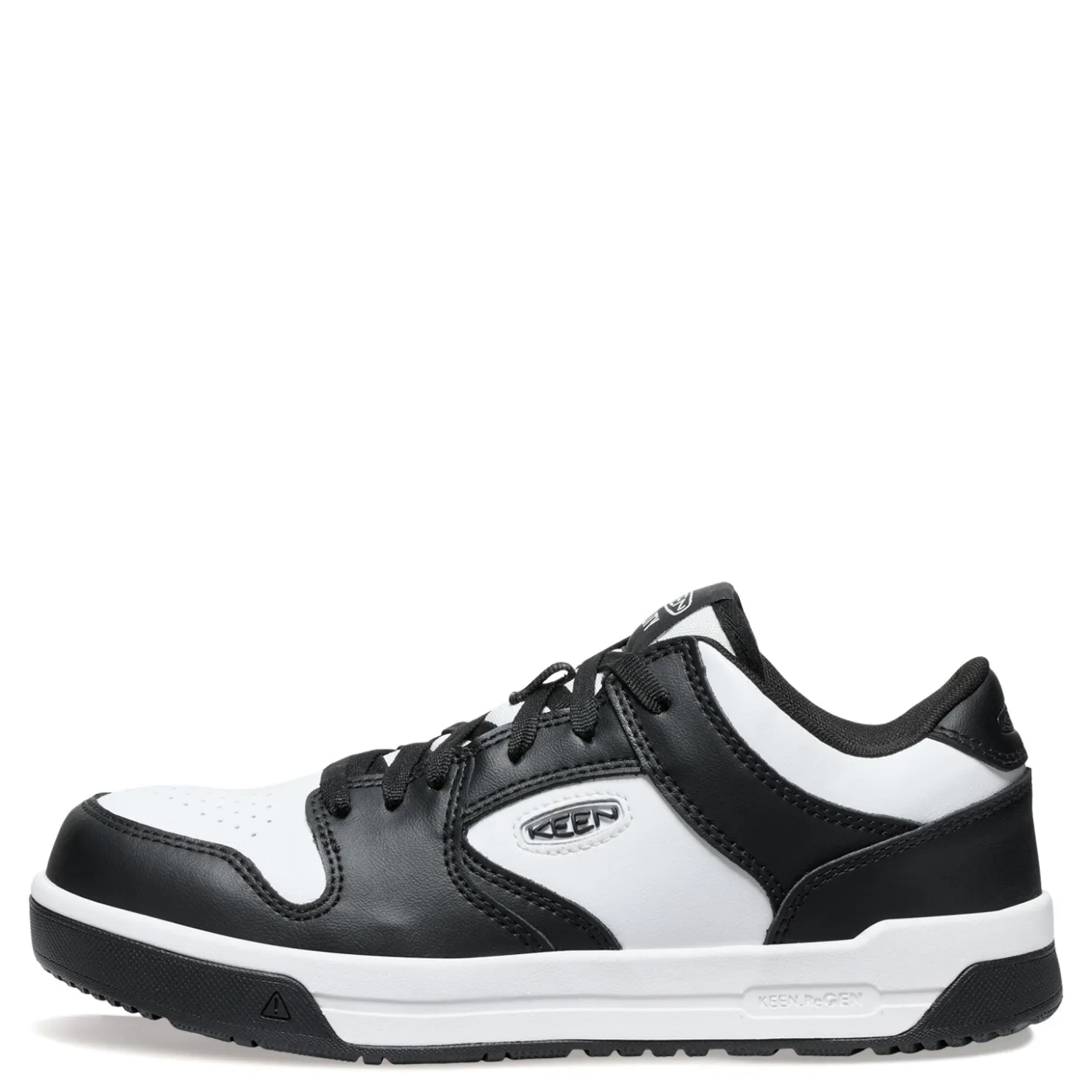 Work & Safety*KEEN Utility Men's , Overton Comp Toe Work Sneaker White/Black