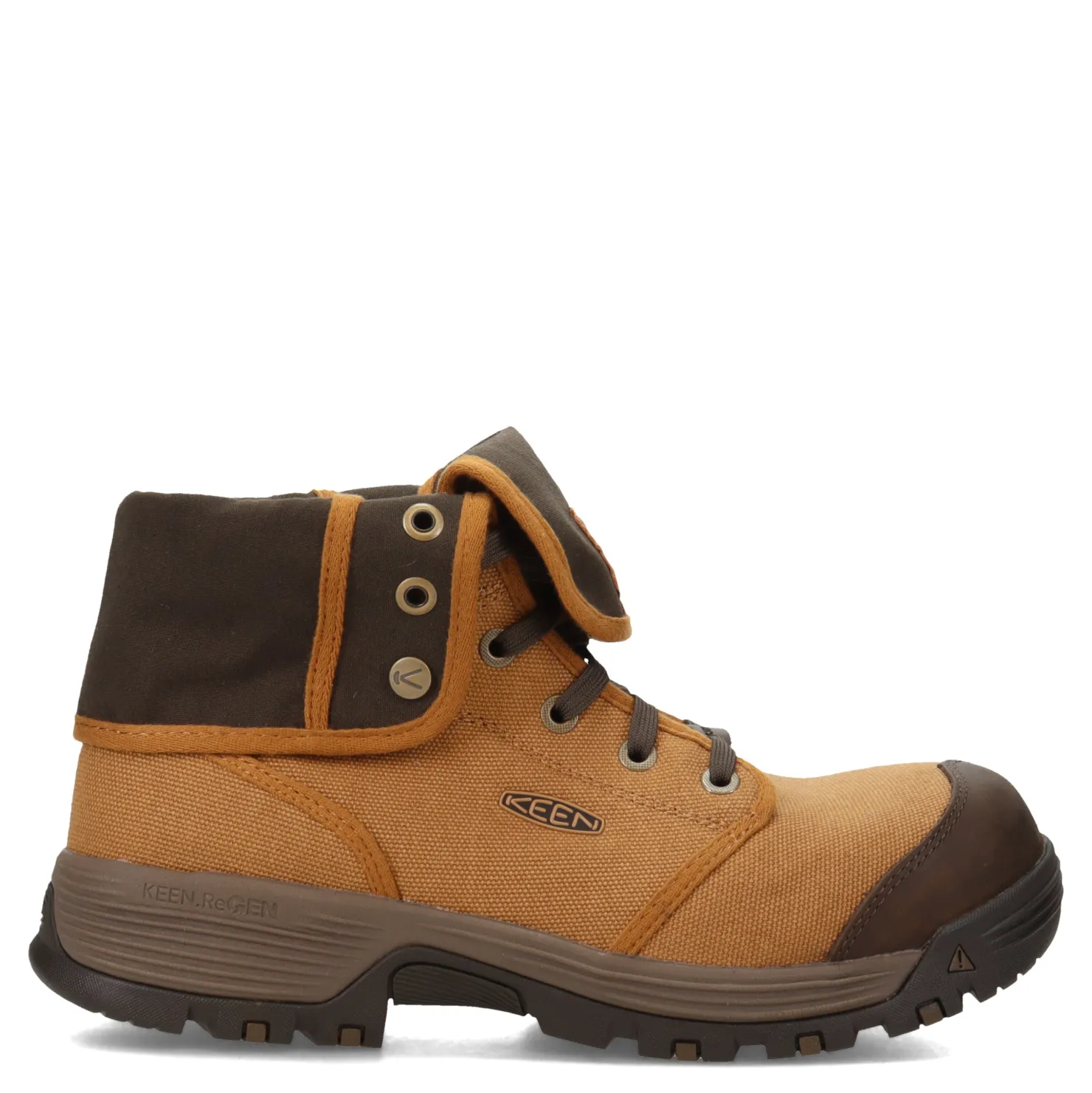 Work & Safety*KEEN Utility Men's , Roswell Mid Carbon Fiber Toe Work Boot Almond/Black Olive