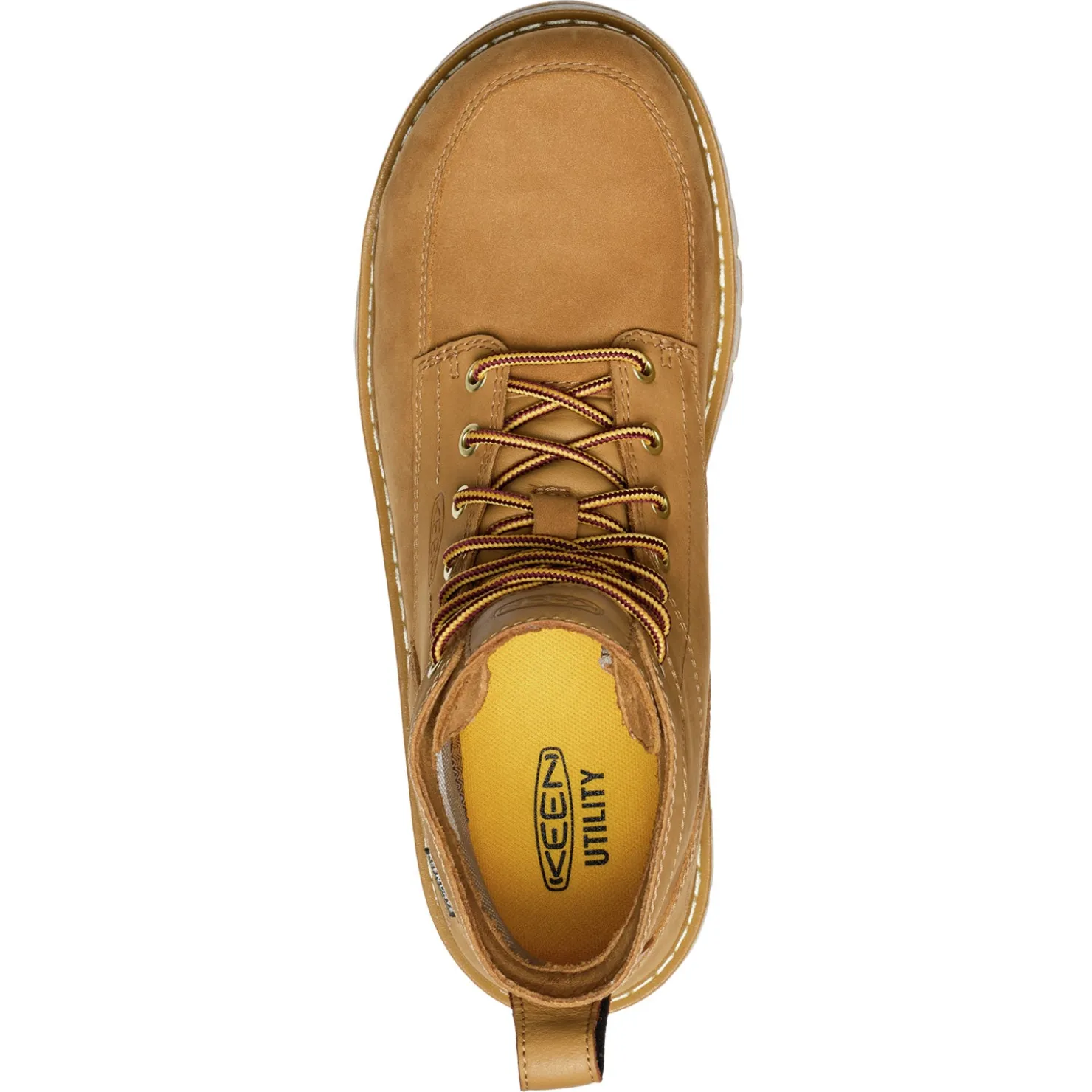 Work & Safety*KEEN Utility Men's , San Jose 6" Waterproof 90° Heel Boot Bistre/Gum
