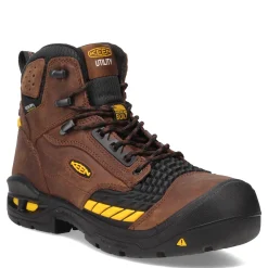 Work & Safety*KEEN Utility Men's , Troy 6 inch CT Waterproof Boot Dark Earth
