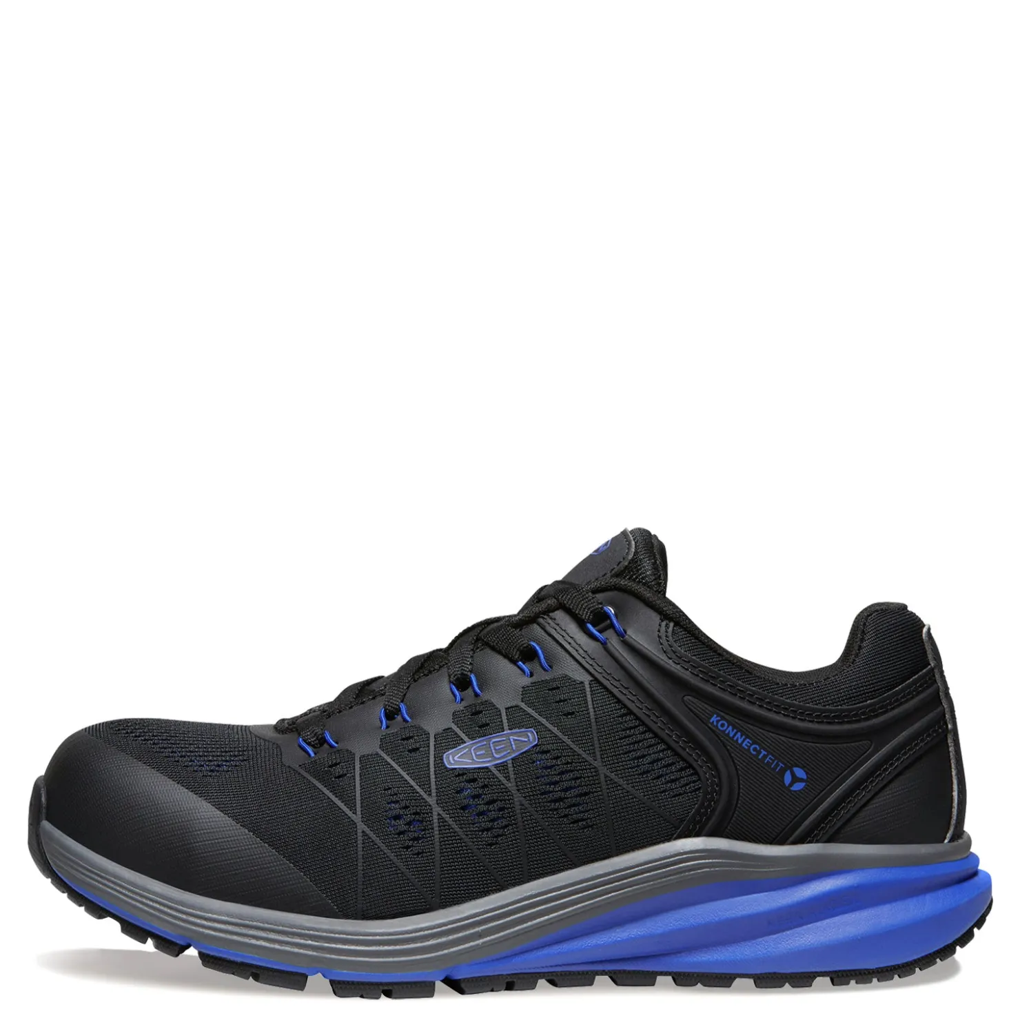 Work & Safety*KEEN Utility Men's , Vista Energy CT Waterproof Work Shoe Nautical Blue/Black