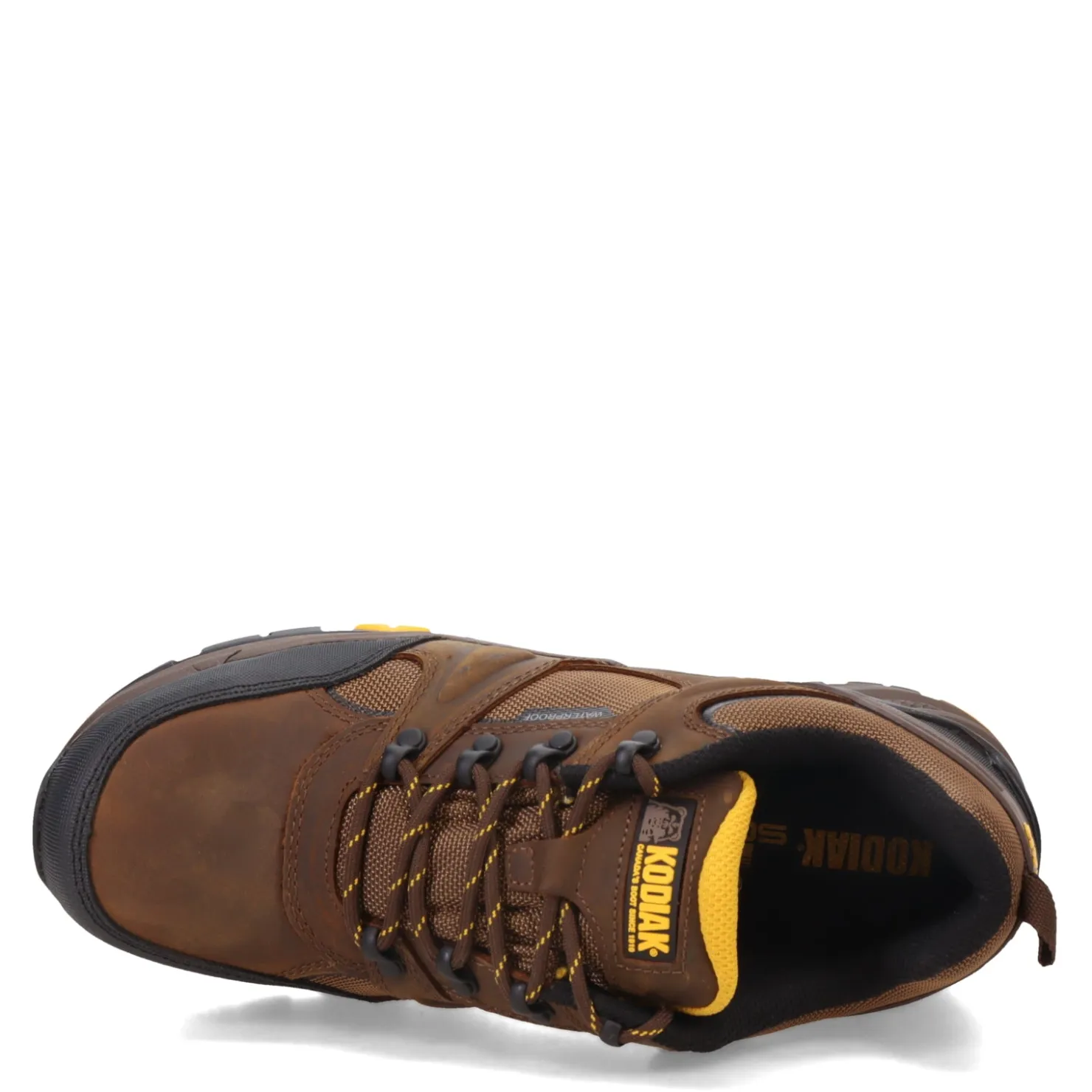 Work & Safety*Kodiak Men's , Rapid Waterproof CT Work Shoe Brown
