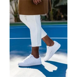 Fashion & Street*K-Swiss Men's , Classic VN Sneaker - Extra Wide Width White / White