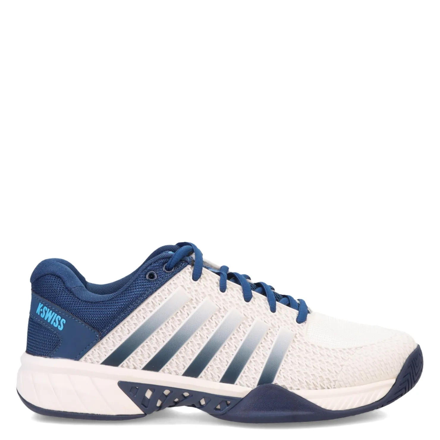 Court*K-Swiss Men's , Express Light Pickleball Shoe Blue Opal/White/Cyan Blue