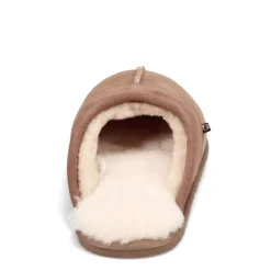 Slippers*Lamo Men's , Doubleface Scuff Slipper Chestnut