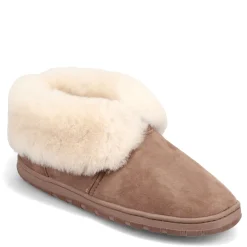 Slippers*Lamo Men's , Doubleface Slipper Chestnut