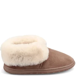 Slippers*Lamo Men's , Doubleface Slipper Chestnut