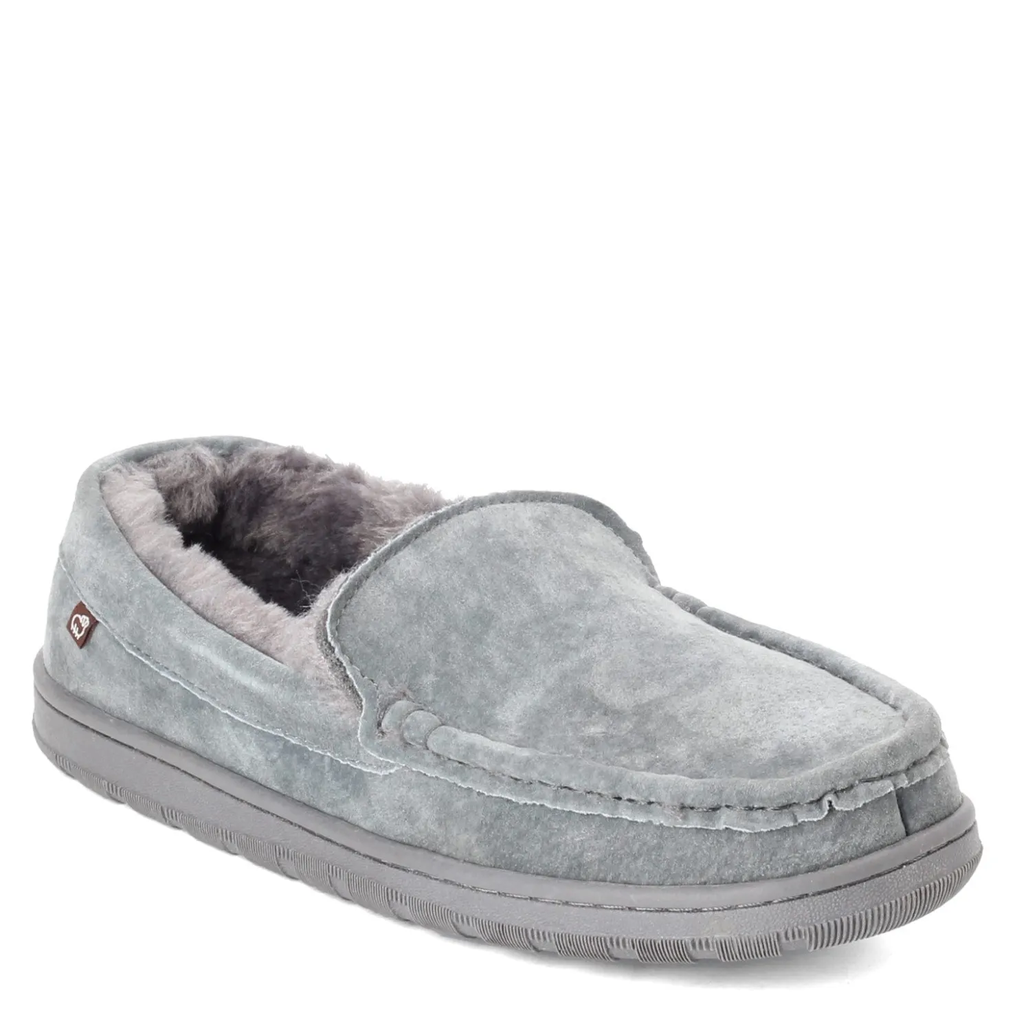 Slippers*Lamo Men's , Harrison Moc Charcoal