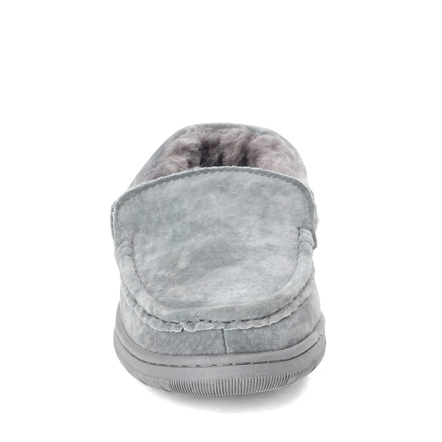 Slippers*Lamo Men's , Harrison Moc Charcoal