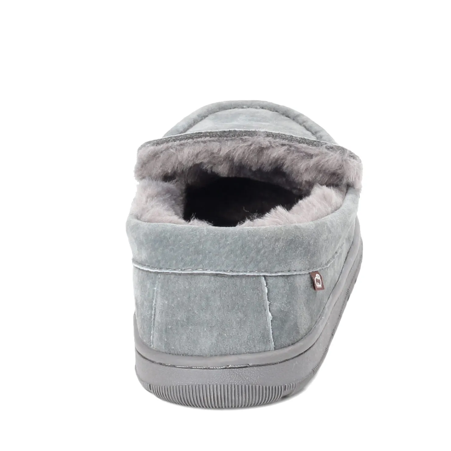 Slippers*Lamo Men's , Harrison Moc Charcoal